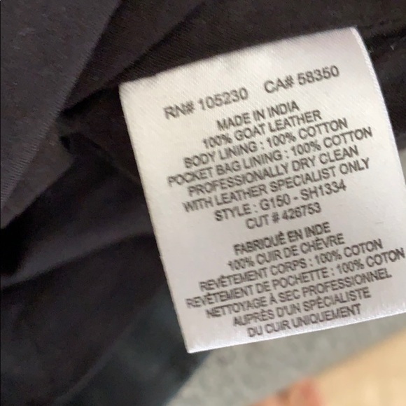 Joie 100% goats leather short - Picture 4 of 8